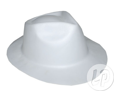 Image principale du produit Chapeau blanc festif mousse plastique adulte