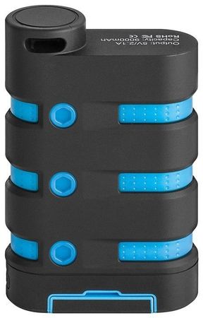 Image principale du produit Chargeur Lithium 10000 mAh autonome pour smartphone et tablette IP67