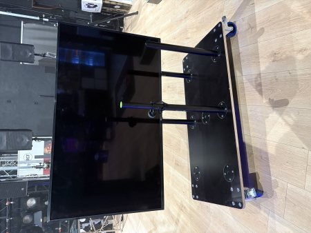 Image nº11 du produit Chariot de rangement sur roulettes 120 x 60 pour écrans TV