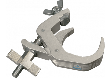 Image secondaire du produit Clamp gris alu CMU 100kG pour tube 50mm adpatable 42 à 60mm