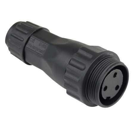 Image principale du produit Connecteur alimentaton étanche IP68 femelle contest AIP-FicPOWf