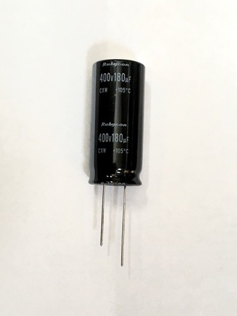 Image principale du produit Condensateur électrolytique 180 µF, 400 V, ± 20%