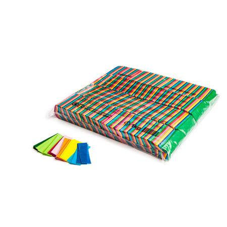 Image principale du produit Confetti Rectangle 55 x 17mm Multicolore 1 kg ignifugé