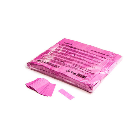 Image principale du produit Confettis rectangulaires 55X17 rose Sac de 1Kg