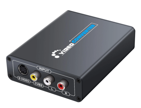 Image principale du produit VD-PRO CVBS-HD - Convertisseur pro Composite et S-vidéo vers HDMI 1080p et extraction audio