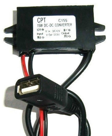 Image principale du produit Convertisseur 12v continu vers USB 5V 10W