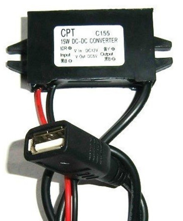 Convertisseur 12v continu vers USB 5V 10W