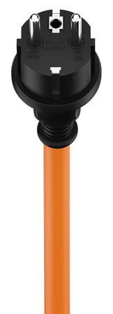 Image nº5 du produit Cordon adaptateur caravane fiche mâle PC16 vers P17 femelle + reprise PC16 shucko 1,5m