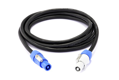 Image principale du produit Cordon prolongateur Powercon bleu vers powercon grise 3m en 3X1.5mm²