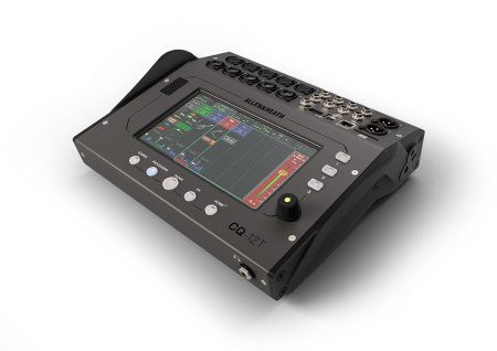Image principale du produit CQ-12T ALLEN & HEATH Console numérique compacte 12 canaux, Bluetooth, tactile 7