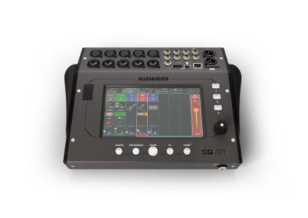 Image nº3 du produit CQ-12T ALLEN & HEATH Console numérique compacte 12 canaux, Bluetooth, tactile 7