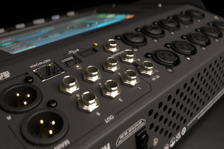 Image nº5 du produit CQ-12T ALLEN & HEATH Console numérique compacte 12 canaux, Bluetooth, tactile 7