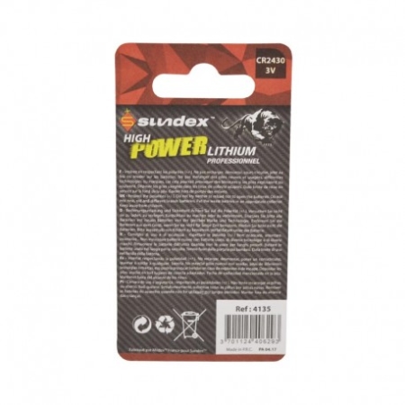 Image secondaire du produit Lot 2 Piles lithium CR2430 3V