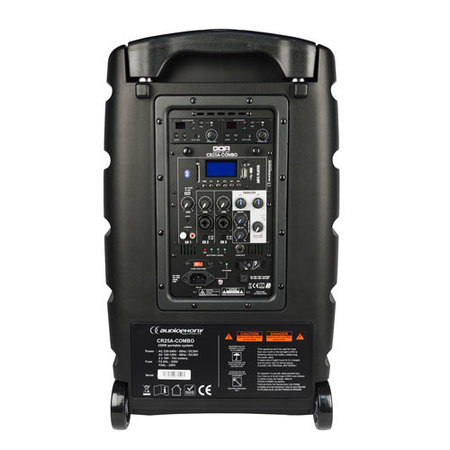 Image nº3 du produit Enceinte autonome Audiophony CR25A-COMBO-F5 Batterie 250W MP3 bluetooth 2 micros