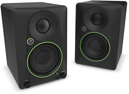 Image principale du produit CR35BT Mackie – Paire d’enceintes actives bluetooth 3,5’’ 2 voies 2X25W