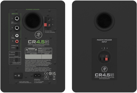 Image nº5 du produit CR45BT Mackie – Paire d’enceintes actives bluetooth 4,5’’ 2 voies 2X25W