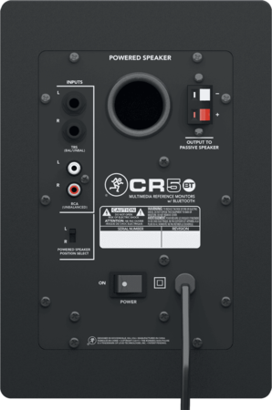 Image nº5 du produit Mackie CR5BT Paire d'enceintes Monitoring 50W avec bluetooth