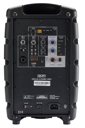 Image secondaire du produit Enceinte autonome Audiophony CR80A Combo MKII 80W bluetooth et 1 micro sans fil
