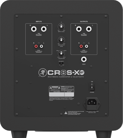 Image nº3 du produit Mackie CR8S-XBT caisson de basses monitoring 8 pouces 200W et bluetooth