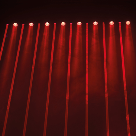 Image nº10 du produit CRAZY BAR R J.Collyns - Barre oscillante avec 8 leds RBB 3W et 8 lasers rouges 500mW