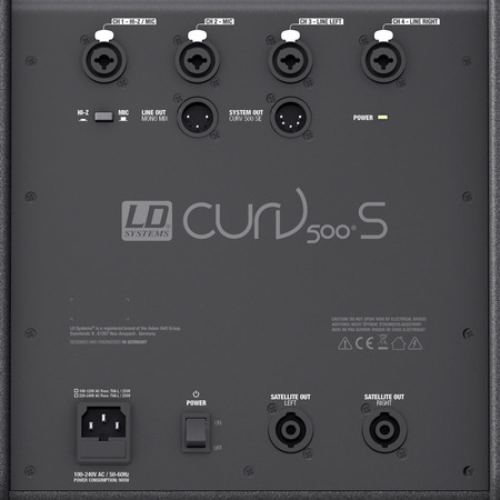 Image nº3 du produit CURV 500 ES LD Systems - Système Line Array Portable 460W