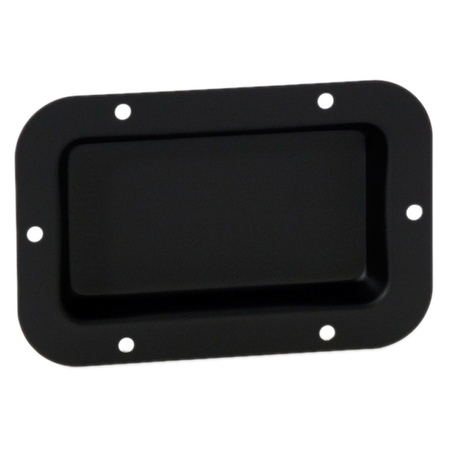 Image principale du produit Cuvette d'encastrement noire pour flight case 93 X 1