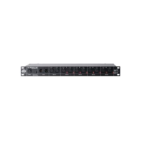 Image nº4 du produit D4 Branch RM ADJ - Splitter DMX 1 entrée vers 4 sorties XLR 3 et 5 broches