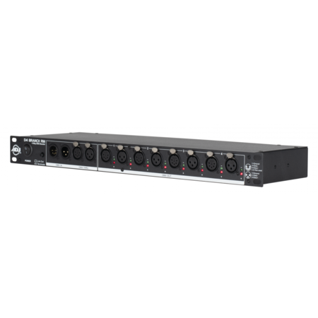 Image nº5 du produit D4 Branch RM ADJ - Splitter DMX 1 entrée vers 4 sorties XLR 3 et 5 broches