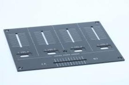 Image principale du produit Panneau métal DAH2830 pour fader Pioneer DJM900 Nexus