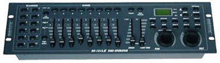Image principale du produit Controleur DMX BOTEX DC 1216II avec molettes