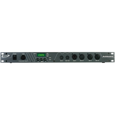 Image principale du produit Demultiplexeur DMX512 vers 0-10V elation Multi Data/PAK 72 canaux