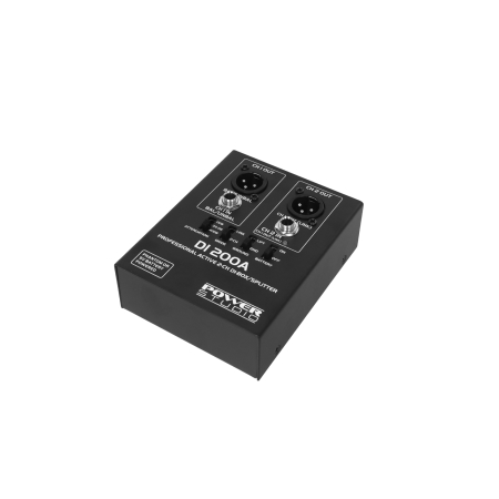 Image principale du produit DI 200A Power Studio - boitier de direct actif 2 canaux