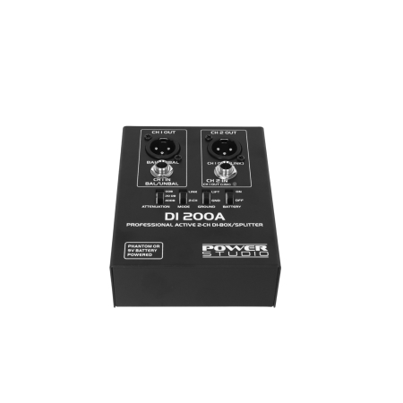 Image nº4 du produit DI 200A Power Studio - boitier de direct actif 2 canaux