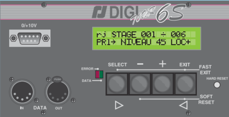 Image nº3 du produit Bloc de puissance Robert Juliat Digitour 6s 6 embases CEE