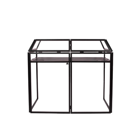 Image nº3 du produit DJ BOOTH 500 Yourban DJ - Stand DJ pliable avec lycra noir et blanc et housse