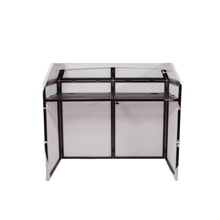 Image nº7 du produit DJ BOOTH 500 Yourban DJ - Stand DJ pliable avec lycra noir et blanc et housse