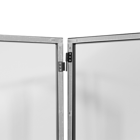 Image nº6 du produit DJ PANEL 120 BL Yourban DJ - Devant de scène 4 panneaux acier noir avec lycras noir et blanc + housse