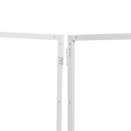 Image nº6 du produit DJ PANEL 120 WH Yourban DJ - Devant de scène 4 panneaux acier blanc avec lycras noir et blanc + housse