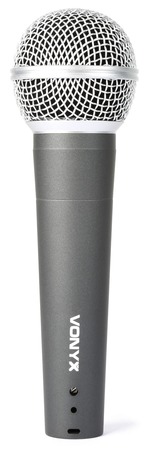 Image principale du produit DM58 Vonyx - Micro dynamique cardioïde avec Câble Jack