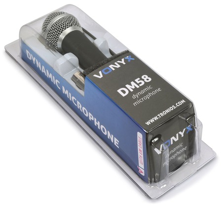 Image nº5 du produit DM58 Vonyx - Micro dynamique cardioïde avec Câble Jack