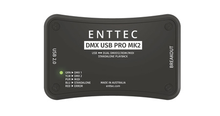Image secondaire du produit DMX USB PRO MK2 Enttec - Interface USB DMX RDM  2 univers