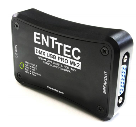 Image nº3 du produit DMX USB PRO MK2 Enttec - Interface USB DMX RDM  2 univers