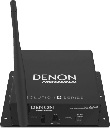 Image principale du produit Récepteur audio sans fil UHF DENON DN202-WR