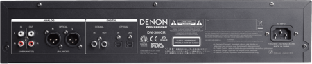 Image secondaire du produit Lecteur et enregistreur Denon Professional DN-300CR