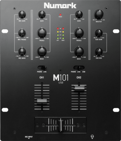 Image secondaire du produit Table de Mixage DJ - Numark - M101USB - 2 Voies