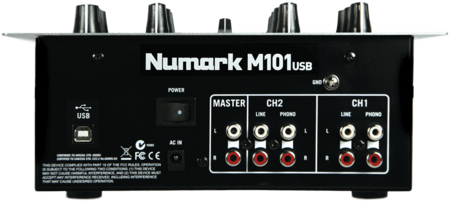 Image nº3 du produit Table de Mixage DJ - Numark - M101USB - 2 Voies