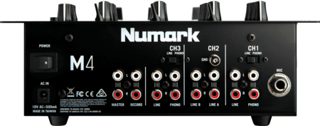 Image nº3 du produit Table de Mixage DJ - Numark - M4 - 3 Voies