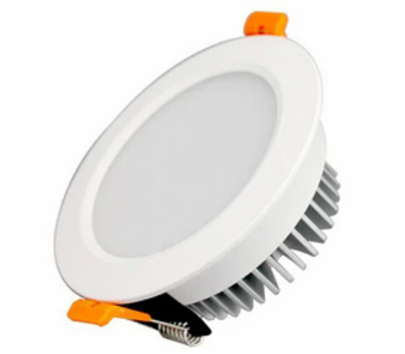 Image principale du produit Downlight led RGBW 12V 6W perçage 80mm diamètre 90mm