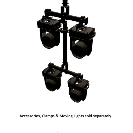 Image secondaire du produit DT Downrigger 50 Duratruss - barre de suspension pour sous-perchage 50cm noire