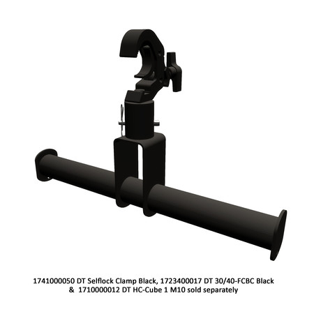 Image nº3 du produit DT Downrigger 50 Duratruss - barre de suspension pour sous-perchage 50cm noire